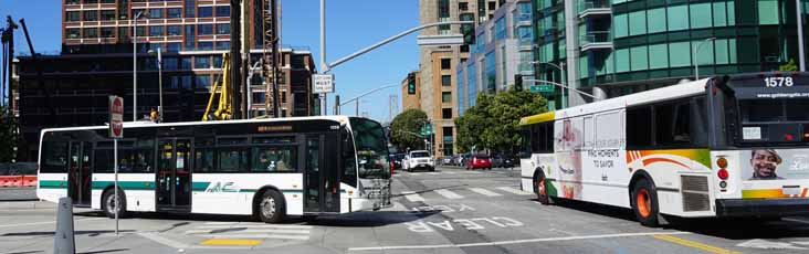 AC Transit Van Hool A330 1058